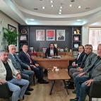 AMDF KURUCU ÜYELERİMİZ İLE BİRLİKTE CHP İL BAŞKANLIĞINI ZİYARET ETTİK