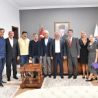 MALATYA VALİSİ ERSİN YAZICI'YI ZİYARET ETTİK