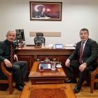 AMDF Kurucu üyemiz AHMET NAZİF GARİPAĞAOĞLU nu Çalışma Bakanlığında ziyaret ettik.Şubat 2024 Ankara