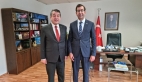 AMDF GENEL BAŞKANI MURAT ALABAŞ KARLSRUHE BAŞKONSOLOSU MAHMUT BEYEFENDİ Yİ ZİYARET ETTİ...