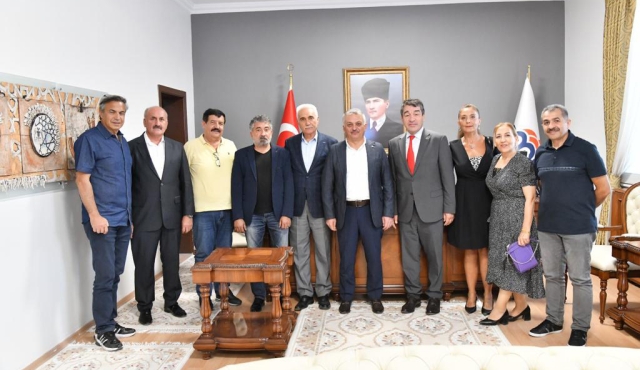 MALATYA VALİSİ ERSİN YAZICI'YI ZİYARET ETTİK