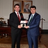 Avrupa Malatyalılar Federasyonu genel başkanı Murat Alabaş Ankara Valimiz ve Avrupa Malatyalılar Federasyonu Onursal üyesi Vasip ŞAHİN  makamında ziyaret etti.